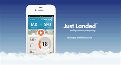 Desktop Screenshot of getjustlanded.com